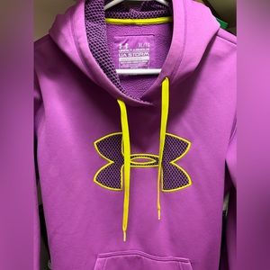 Purple/Like Under Armour Hoodie